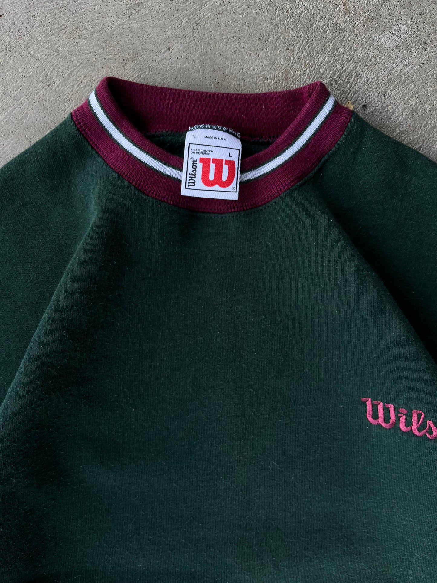 Vintage Wilson Sweatshirt Crewneck - L